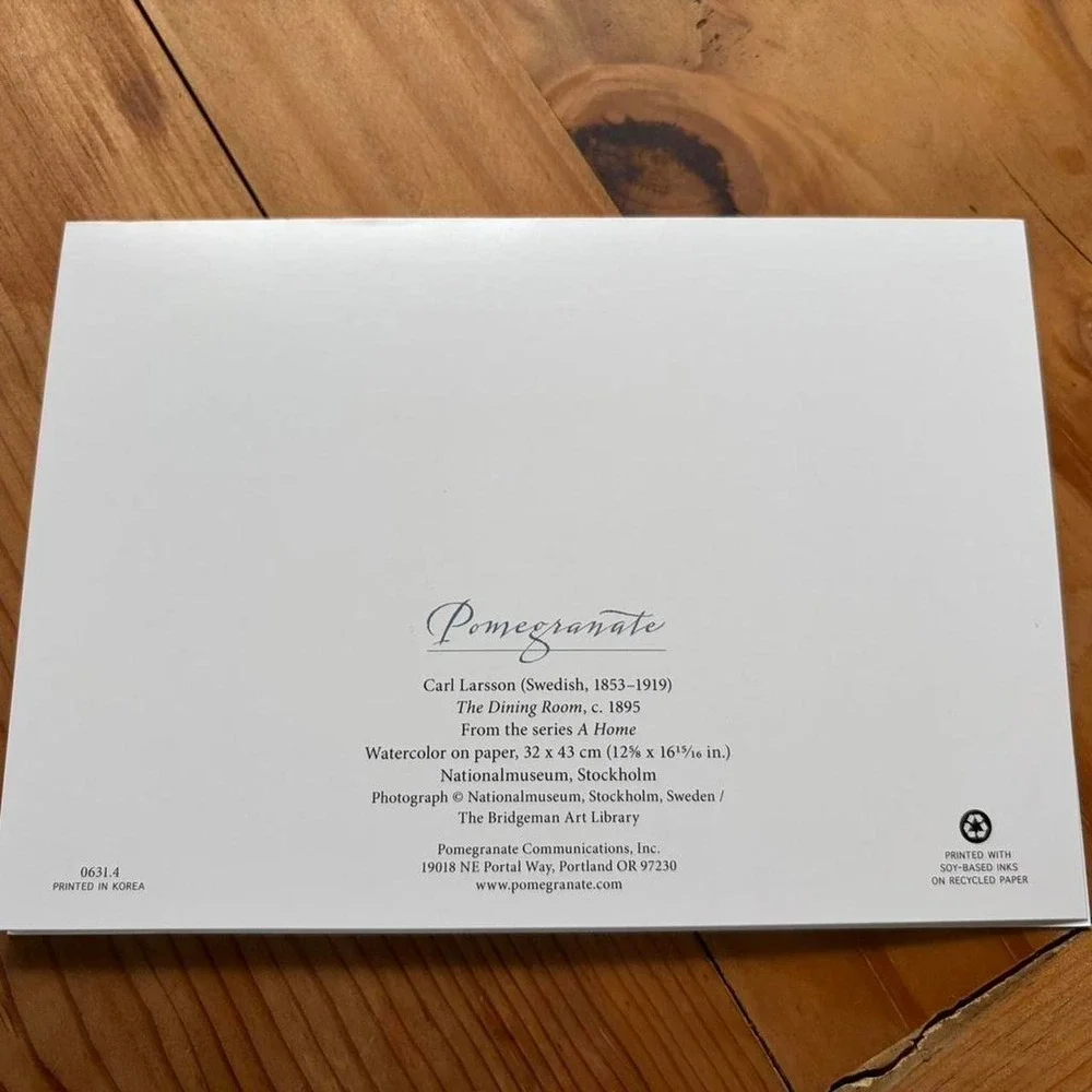 The Dining Room Card Art